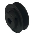 B B Manufacturing Finished Bore 1 Groove V-Belt Pulley 10.75 inch OD BK110x1-3/16